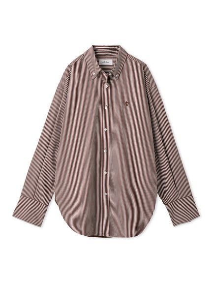 【ミラオーウェン/Mila Owen】のキャンペーンシャツ インテリア・キッズ・メンズ・レディースファッション・服の通販 founy(ファニー) 　ファッション　Fashion　レディースファッション　Fashion for Women　トップス・カットソー　Cut & Sew Tops　シャツ・ブラウス・オフィスカジュアル　Elegant Blouses & Button-Ups　シンプル　Simple, Minimal　ストライプ　Stripe, Striped Pattern　スマート　Smart, Elegant　ダウン　Down, Puffer　トレンド　Trend, Trending Now　バランス　Balance, Style Balance　ボトム　Bottoms, Lower Wear　BRW[058]|ID: prp329100004783848 ipo3291000000034720747