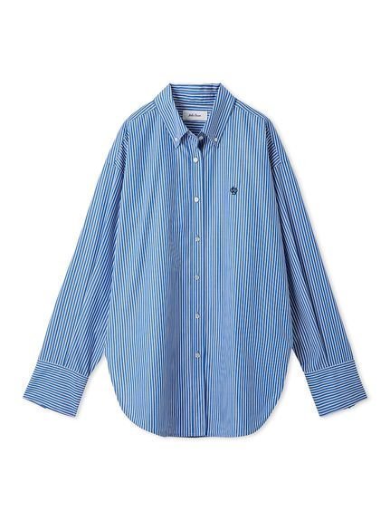 【ミラオーウェン/Mila Owen】のキャンペーンシャツ インテリア・キッズ・メンズ・レディースファッション・服の通販 founy(ファニー) 　雑誌掲載アイテム　Magazine Picks & Fashion Features　ファッション雑誌　Fashion Magazines　ヴェリィ　VERY　オッジ　Oggi　ジゼル　GISELe　ファッション　Fashion　レディースファッション　Fashion for Women　トップス・カットソー　Cut & Sew Tops　シャツ・ブラウス・オフィスカジュアル　Elegant Blouses & Button-Ups　シンプル　Simple, Minimal　ストライプ　Stripe, Striped Pattern　スマート　Smart, Elegant　雑誌　Magazine, Fashion Magazine　ダウン　Down, Puffer　トレンド　Trend, Trending Now　2月号　February Issue, Feb. Edition　バランス　Balance, Style Balance　ボトム　Bottoms, Lower Wear　BLU[086]|ID: prp329100004783848 ipo3291000000035209466