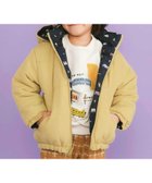 【ベベ オンライン ストア/BEBE ONLINE STORE / KIDS】の無地プリント柄リバーシブルコート(80~130cm) イエロー×ネイビー系|ID: prp329100004783857 ipo3291000000035044250