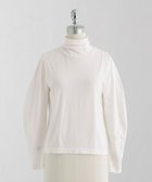 【ユナイテッドアローズ/UNITED ARROWS】のLOEFF クレセントスリーブ タートルネック カットソー 人気、トレンドファッション・服の通販 founy(ファニー) ファッション Fashion レディースファッション Fashion for Women トップス・カットソー Cut & Sew Tops カットソー・ベーシックTシャツ Cut-and-Sewn Tops / Stretch Tees & Basics タートルネック・ハイネックトップス Turtlenecks & High-Neck Tops カットソー Cut and Sewn Top タートルネック Turtleneck, High Neck ドレープ Drape, Draping Fabric フィット Fit, Slim Fit エレガント 上品 Elegant thumbnail WHITE|ID: prp329100004783868 ipo3291000000035083251