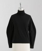 【ユナイテッドアローズ/UNITED ARROWS】のLOEFF クレセントスリーブ タートルネック カットソー 人気、トレンドファッション・服の通販 founy(ファニー) ファッション Fashion レディースファッション Fashion for Women トップス・カットソー Cut & Sew Tops カットソー・ベーシックTシャツ Cut-and-Sewn Tops / Stretch Tees & Basics タートルネック・ハイネックトップス Turtlenecks & High-Neck Tops カットソー Cut and Sewn Top タートルネック Turtleneck, High Neck ドレープ Drape, Draping Fabric フィット Fit, Slim Fit エレガント 上品 Elegant thumbnail BLACK|ID: prp329100004783868 ipo3291000000035083252