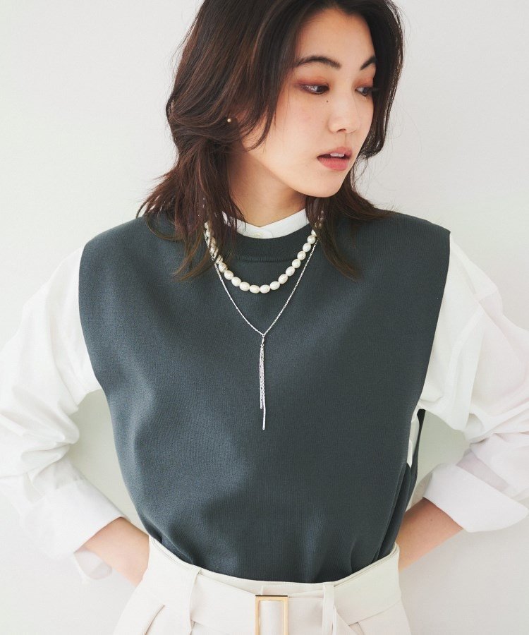 【アンタイトル/UNTITLED】の【アンサンブル可能】ニットベスト 人気、トレンドファッション・服の通販 founy(ファニー) ファッション Fashion レディースファッション Fashion for Women アウター Coat / Outerwear Collection トップス・カットソー Cut & Sew Tops ニット Knit Tops & Sweaters アンサンブルニット Knit Ensembles & Twin Sets ベスト&ジレ / 重ね着スタイル Vests & Gilets アンサンブル Ensemble Set インナー Innerwear カーディガン Cardigan, Knitwear シンプル Simple, Minimal ジャケット Jacket, Outerwear スカーフ Scarf, Neckwear スマート Smart, Elegant スリット Slit, Slit Detail ノースリーブ Sleeveless, No-Sleeve ベスト Vest, Waistcoat おすすめ Recommended / Our Picks other-1|ID: prp329100004783879 ipo3291000000034721098