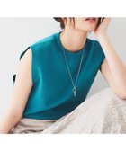 【アンタイトル/UNTITLED】の【アンサンブル可能】ニットベスト ブルーグリーン|ID: prp329100004783879 ipo3291000000034721102