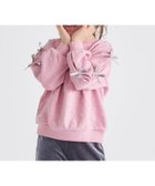 【エフオー オンラインストア/F.O.Online Store / KIDS】の袖リボンキルトトレーナー ピンク|ID: prp329100004783885 ipo3291000000034773305