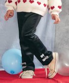 【エフオー オンラインストア/F.O.Online Store / KIDS】のリボンニットコールきゅんパンツ 10分丈 ブラック|ID: prp329100004783906 ipo3291000000034721514