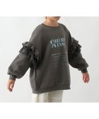 【グローバルワーク/GLOBAL WORK / KIDS】のあったか乾きやすいフリルスウェット/キッズ/608330 チャコール18|ID: prp329100004783913 ipo3291000000035117985