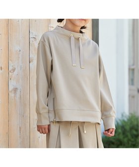 【イッカ/ikka / KIDS】の【洗濯機で洗える/親子コーデ】GOKU楽鹿の子ダンボールサイドジッププルオーバー(120~160cm) 人気、トレンドファッション・服の通販 founy(ファニー) ファッション Fashion キッズファッション Fashion for Kids トップス・カットソー Cut & Sew Tops おすすめ Recommended / Our Picks サイドジップ Side Zip, Side Zipper ジップ Zip, Zipper ストレッチ Stretch, Stretchy Fabric スピンドル Spindle, Drawcord 洗える Machine Washable 鹿の子 Piqué, Kanoko Fabric |ID:prp329100004783917