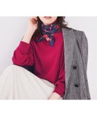 【アンタイトル/UNTITLED】の【アンサンブル可能/洗える】シルクウールカシミヤ Vネックニット ボルドー|ID: prp329100004783934 ipo3291000000034721792