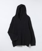 【ジーナシス/JEANASiS】の3.5Gキーネックニットフーディー ブラック|ID: prp329100004783938 ipo3291000000034721858