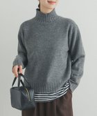【アーバンリサーチ ドアーズ/URBAN RESEARCH DOORS】のタートルネックニットプルオーバー 人気、トレンドファッション・服の通販 founy(ファニー) ファッション Fashion レディースファッション Fashion for Women トップス・カットソー Cut & Sew Tops ニット Knit Tops & Sweaters カジュアルプルオーバー・ニットトップス Pullovers & Knit Tops / Casual Pullovers タートルネック・ハイネックトップス Turtlenecks & High-Neck Tops 2025年 2025 2025-2026秋冬・A/W Autumn/Winter 2025–26 AW25–26 冬 Winter / This Winter おすすめ Recommended / Our Picks シンプル Simple, Minimal タートルネック Turtleneck, High Neck バランス Balance, Style Balance フォルム Silhouette, Form ミドル Middle Length, Mid Height エレガント 上品 Elegant A/W・秋冬 Autumn/Winter thumbnail ダークグレー|ID: prp329100004784003 ipo3291000000034999796