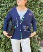 【ノーリーズ/NOLLEY'S】の《手洗い可能》ハンド刺繍Vネックカーディガン 人気、トレンドファッション・服の通販 founy(ファニー) ファッション Fashion レディースファッション Fashion for Women トップス・カットソー Cut & Sew Tops カーディガン・羽織り Layered Style Cardigans Vネックトップス V-Neck Tops / V-Cut Neckline Shirts カーディガン Cardigan, Knitwear ネオン Neon, Neon Color ハンド Hand, Handmade おすすめ Recommended / Our Picks 2025年 2025 2025-2026秋冬・A/W Autumn/Winter 2025–26 AW25–26 thumbnail ネイビー|ID: prp329100004784013 ipo3291000000035010935