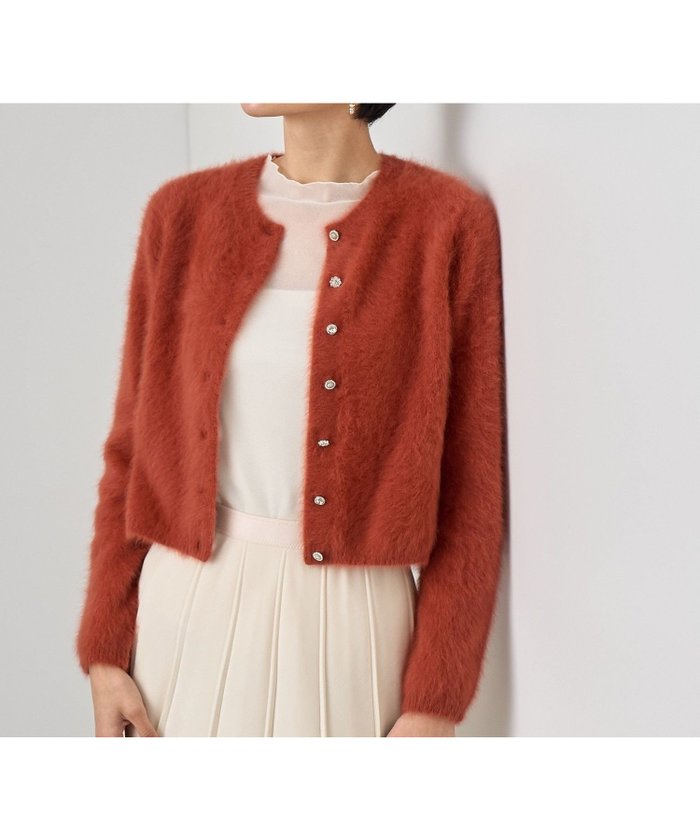 【アナイ/ANAYI】のフラッフィアソート釦ショート カーディガン インテリア・キッズ・メンズ・レディースファッション・服の通販 founy(ファニー) https://founy.com/ ファッション Fashion レディースファッション Fashion for Women トップス・カットソー Cut & Sew Tops カーディガン・羽織り Layered Style Cardigans オレンジ Orange 秋 Autumn カーディガン Cardigan, Knitwear コンパクト Compact, Small Size ショート Short, Short Length スマート Smart, Elegant 定番 Standard, Basic Item 人気 Popular, Best Seller バランス Balance, Style Balance ビジュー Bijou, Jewel-like Accent ロング Long, Long-Length 冬 Winter / This Winter A/W・秋冬 Autumn/Winter 再入荷 Restock / Back in Stock エレガント 上品 Elegant |ID: prp329100004784034 ipo3291000000034723056