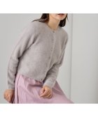 【アナイ/ANAYI】のフラッフィアソート釦ショート カーディガン grey|ID: prp329100004784034 ipo3291000000034723062