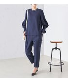 【シップス フォー ウィメン/SHIPS】の手洗い可能 キャンディ スリーブ ブラウス * パンツ セットアップ コバルトブルー|ID: prp329100004784050 ipo3291000000034723248