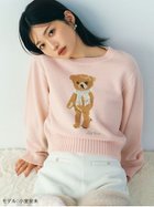 【リリーブラウン/Lily Brown】の【WEB・一部店舗限定カラー】Lily Bearフリンジマフラーニットトップス 人気、トレンドファッション・服の通販 founy(ファニー) ファッション Fashion レディースファッション Fashion for Women トップス・カットソー Cut & Sew Tops ニット Knit Tops & Sweaters マフラー・スヌード / 冬小物の定番 Scarves & Mufflers クラシカル Classical, Vintage-Inspired スマート Smart, Elegant 雑誌 Magazine, Fashion Magazine チェック Check, Plaid, Tartan 2月号 February Issue, Feb. Edition フリンジ Fringe, Tassel マフラー Scarf, Muffler A/W・秋冬 Autumn/Winter thumbnail 【WEB・一部店舗限定カラー】PNK[066]|ID: prp329100004784051 ipo3291000000034852094
