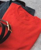 【スピック&スパン/Spick & Span】の《WEB限定 / 追加3 》18G クルーネックプルオーバー レッド|ID: prp329100004784055 ipo3291000000034782282