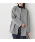 【デッサン/Dessin】のウール混クルーネックコート 人気、トレンドファッション・服の通販 founy(ファニー) ファッション Fashion レディースファッション Fashion for Women アウター Coat / Outerwear Collection コート・ロングコート・ピーコート Long Coats, Peacoats & More インナー Innerwear ショルダー Shoulder, Shoulder Strap スウェット / スエット Sweatshirt, Sweatwear ストール Stole, Wrap スマート Smart, Elegant タートル Turtleneck, Turtle Collar デニム Denim, Jeans Material ドロップ Drop Shoulder, Dropped Style バランス Balance, Style Balance パッチ Patch, Appliqué プリーツ Pleats, Pleated ボーダー Border, Stripe ポケット Pocket, Pocket Detail ミドル Middle Length, Mid Height モノトーン Monotone, Black and White ビジネス 仕事 通勤 Business / Work / Commuting thumbnail グレー|ID: prp329100004784059 ipo3291000000035047288