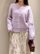 【スナイデル/SNIDEL】の【HIGH QUALITY】スリアルパカVネックプルオーバー 人気、トレンドファッション・服の通販 founy(ファニー) ファッション Fashion レディースファッション Fashion for Women トップス・カットソー Cut & Sew Tops カジュアルプルオーバー・ニットトップス Pullovers & Knit Tops / Casual Pullovers Vネックトップス V-Neck Tops / V-Cut Neckline Shirts 今季 This Season, Current Season シンプル Simple, Minimal ストレート Straight, Straight Cut スマート Smart, Elegant ワンポイント One Point, Statement Accent 冬 Winter / This Winter おすすめ Recommended / Our Picks thumbnail LILAC[072]|ID: prp329100004784060 ipo3291000000034723378