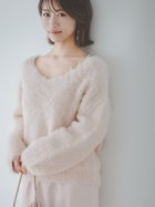 【スナイデル/SNIDEL】の【HIGH QUALITY】スリアルパカVネックプルオーバー 人気、トレンドファッション・服の通販 founy(ファニー) ファッション Fashion レディースファッション Fashion for Women トップス・カットソー Cut & Sew Tops カジュアルプルオーバー・ニットトップス Pullovers & Knit Tops / Casual Pullovers Vネックトップス V-Neck Tops / V-Cut Neckline Shirts 今季 This Season, Current Season シンプル Simple, Minimal ストレート Straight, Straight Cut スマート Smart, Elegant ワンポイント One Point, Statement Accent 冬 Winter / This Winter おすすめ Recommended / Our Picks thumbnail PNK[066]|ID: prp329100004784060 ipo3291000000035180524