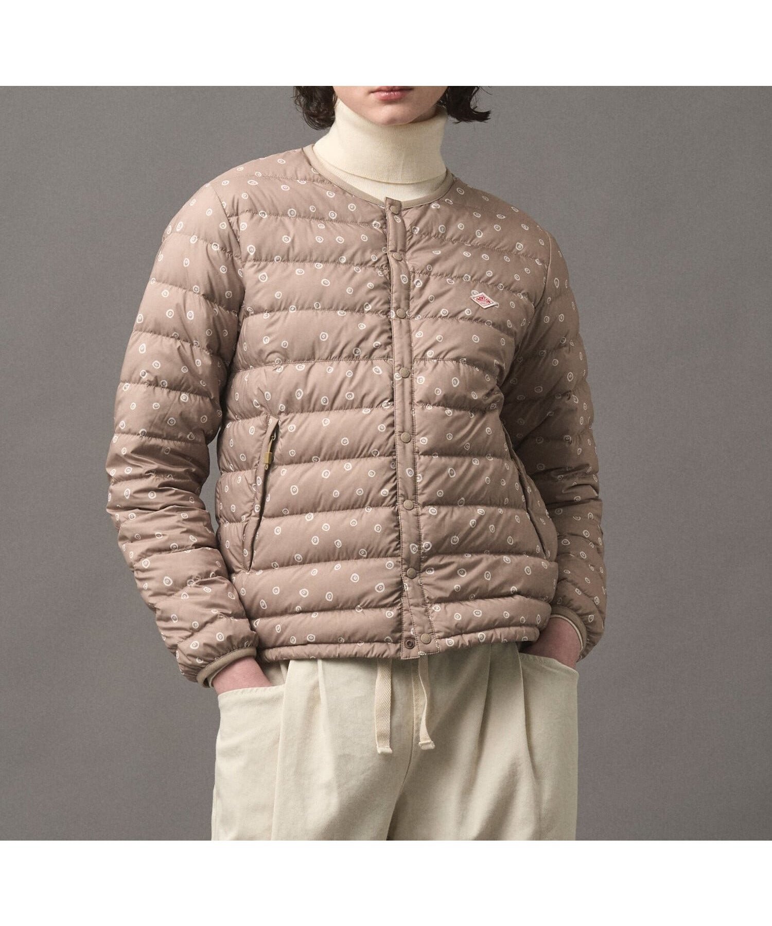 【ビショップ/Bshop】のインナーダウンジャケット PRINT WOMEN 人気、トレンドファッション・服の通販 founy(ファニー) 　ファッション　Fashion　レディースファッション　Fashion for Women　アウター　Coat / Outerwear Collection　レディースジャケット・軽アウター　Jackets　春　Spring　秋　Autumn　タフタ　Taffeta, Structured Fabric　フランス　France, French　プリント　Print, Printed Pattern　レギュラー　Regular, Standard Fit　ワーク　Workwear, Utility Style　 other-1|ID: prp329100004784067 ipo3291000000035234458