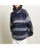 【ユナイテッドアローズ/UNITED ARROWS】のATTISESSION スペースダイ タートルネックニット 人気、トレンドファッション・服の通販 founy(ファニー) ファッション Fashion レディースファッション Fashion for Women トップス・カットソー Cut & Sew Tops ニット Knit Tops & Sweaters タートルネック・ハイネックトップス Turtlenecks & High-Neck Tops アクリル Acrylic Material コーデュロイ Corduroy, Cord Fabric タートルネック Turtleneck, High Neck バランス Balance, Style Balance ボーダー Border, Stripe マフラー Scarf, Muffler リラックス Relax, Relaxed Fit ルーズ Loose, Oversized ワイド Wide, Wide Fit アウトレット Outlet / Clearance おすすめ Recommended / Our Picks thumbnail NAVY|ID: prp329100004784081 ipo3291000000034967055