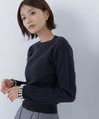 【ナチュラル ビューティー ベーシック/NATURAL BEAUTY BASIC】のパールブレスレットニット 人気、トレンドファッション・服の通販 founy(ファニー) ファッション Fashion レディースファッション Fashion for Women トップス・カットソー Cut & Sew Tops ニット Knit Tops & Sweaters ジュエリー Jewelry チェーン&カフブレスレット Cuff & Chain Bracelets シンプル Simple, Minimal パール Pearl, Pearl Accent フェミニン Feminine, Girly ブレスレット Bracelet, Wristband エレガント 上品 Elegant thumbnail ネイビー|ID: prp329100004784088 ipo3291000000034803593
