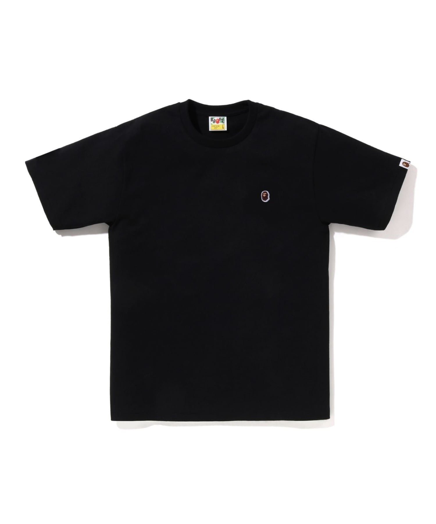 【ア ベイシング エイプ/A BATHING APE】のONE POINT TEE M インテリア・キッズ・メンズ・レディースファッション・服の通販 founy(ファニー) ファッション Fashion レディースファッション Fashion for Women ショート Short, Short Length スリーブ Sleeve, Long Sleeve / Short Sleeve ベーシック Basic, Essential BLACK|ID: prp329100004784091 ipo3291000000034973252