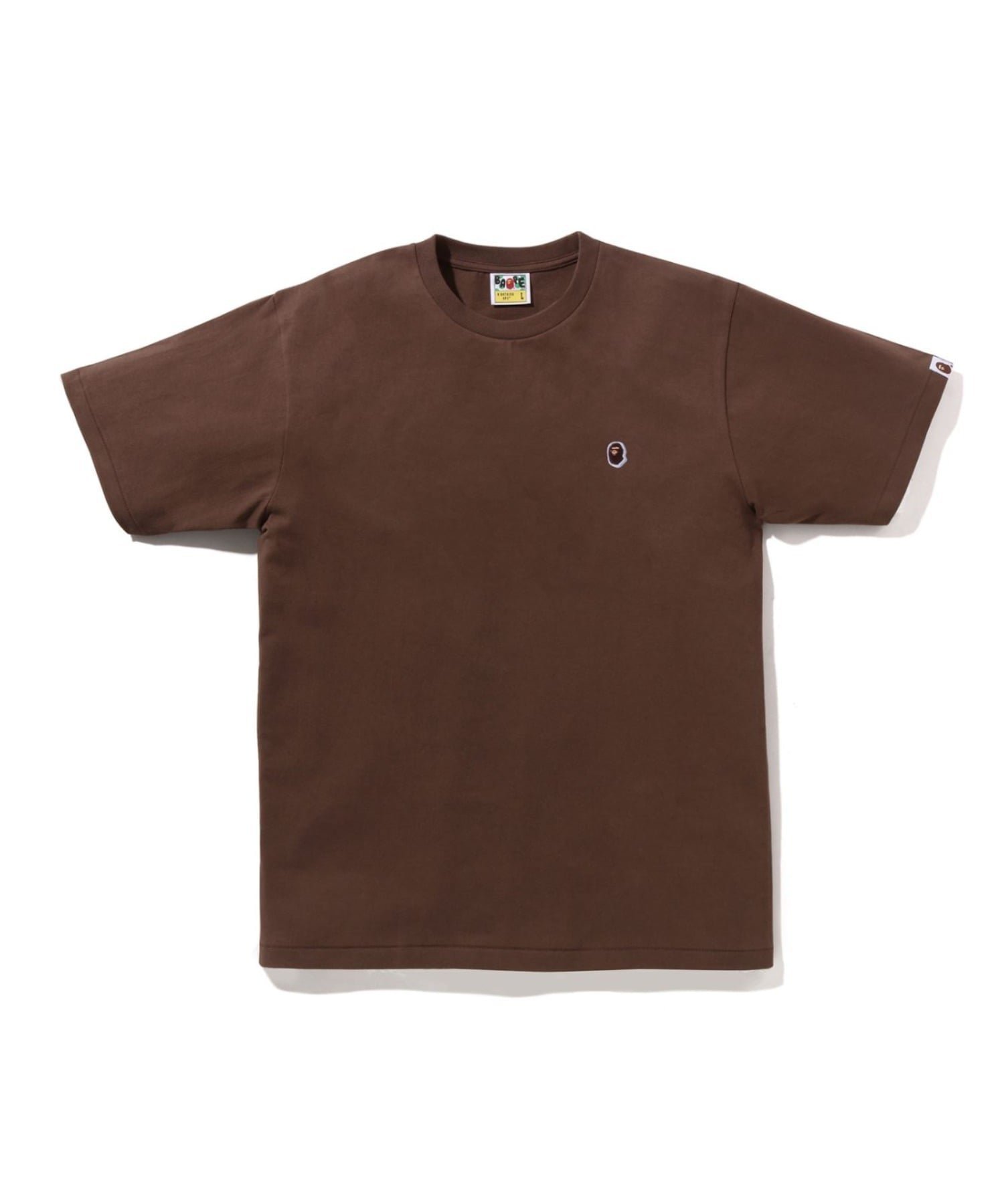 【ア ベイシング エイプ/A BATHING APE】のONE POINT TEE M インテリア・キッズ・メンズ・レディースファッション・服の通販 founy(ファニー) ファッション Fashion レディースファッション Fashion for Women ショート Short, Short Length スリーブ Sleeve, Long Sleeve / Short Sleeve ベーシック Basic, Essential BROWN|ID: prp329100004784091 ipo3291000000034973255