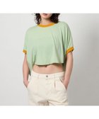 【ビューティ&ユース ユナイテッドアローズ/BEAUTY&YOUTH / UNITED ARROWS】の6(ROKU) ARPHABET Tシャツ -O- 人気、トレンドファッション・服の通販 founy(ファニー) ファッション Fashion レディースファッション Fashion for Women トップス・カットソー Cut & Sew Tops シャツ・ブラウス・オフィスカジュアル Elegant Blouses & Button-Ups ロングTシャツ・Tシャツ Longline T-Shirts & Tees カットソー Cut and Sewn Top バランス Balance, Style Balance ヴィンテージ Vintage Style 夏 Summer thumbnail LIME|ID: prp329100004784096 ipo3291000000035205889