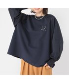 【スタディオ クリップ/studio CLIP】の布帛切り替えラグランプルオーバー 人気、トレンドファッション・服の通販 founy(ファニー) ファッション Fashion レディースファッション Fashion for Women トップス・カットソー Cut & Sew Tops カジュアルプルオーバー・ニットトップス Pullovers & Knit Tops / Casual Pullovers おすすめ Recommended / Our Picks デニム Denim, Jeans Material ルーズ Loose, Oversized ワイド Wide, Wide Fit 春 Spring thumbnail ネイビー88|ID: prp329100004784103 ipo3291000000034913488