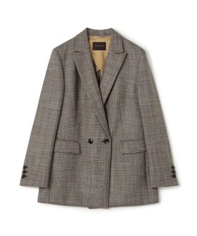 【トゥモローランド/TOMORROWLAND】のSILK AIR ERICA ダブルブレストジャケット 人気、トレンドファッション・服の通販 founy(ファニー) ファッション Fashion レディースファッション Fashion for Women アウター Coat / Outerwear Collection レディースジャケット・軽アウター Jackets エレガント 上品 Elegant シルク Silk, 100% Silk ジャケット Jacket, Outerwear タオル Towel, Bath Towel ダブル Double, Double-Breasted ポケット Pocket, Pocket Detail |ID:prp329100004784232