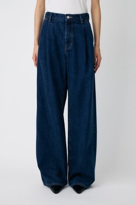 【マウジー/moussy】のTUCK WIDE ストレートデニム 人気、トレンドファッション・服の通販 founy(ファニー) ファッション Fashion レディースファッション Fashion for Women クラシカル Classical, Vintage-Inspired クラッシュ Distressed, Crashed Style ストレート Straight, Straight Cut ダメージ Distressed, Destroyed デニム Denim, Jeans Material 定番 Standard, Basic Item パッチ Patch, Appliqué ポケット Pocket, Pocket Detail ワイド Wide, Wide Fit |ID:prp329100004784240