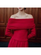 【エミ/emmi】のオフショルニットドッキングワンピース 人気、トレンドファッション・服の通販 founy(ファニー) ファッション Fashion レディースファッション Fashion for Women ワンピース Dresses キャップ Cap, Baseball Cap スニーカー Sneakers, Trainers スマート Smart, Elegant デコルテ Décolleté, Neckline トレンド Trend, Trending Now ドッキング Docking, Mixed Material バランス Balance, Style Balance ポケット Pocket, Pocket Detail おすすめ Recommended / Our Picks ホリデーシーズン Holiday Season thumbnail RED[046]|ID: prp329100004784296 ipo3291000000034895449