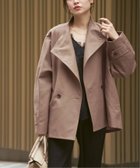 【ノーブル / スピック&スパン/NOBLE / Spick & Span】のコットンダブルクロススタンドショートコート 人気、トレンドファッション・服の通販 founy(ファニー) ファッション Fashion レディースファッション Fashion for Women アウター Coat / Outerwear Collection コート・ロングコート・ピーコート Long Coats, Peacoats & More ショート Short, Short Length スリーブ Sleeve, Long Sleeve / Short Sleeve ハイネック High Neck, Mock Neck ヴィンテージ Vintage Style thumbnail カーキ|ID: prp329100004784307 ipo3291000000035178192