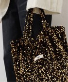 【スピック&スパン/Spick & Span】の《追加》Uhr/ウーア SPANGLE VELOUR TOTE ブラック|ID: prp329100004784340 ipo3291000000034729311