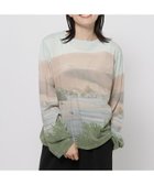 【ニコアンド/niko and】のランドスケープロングTシャツ 人気、トレンドファッション・服の通販 founy(ファニー) ファッション Fashion レディースファッション Fashion for Women トップス・カットソー Cut & Sew Tops シャツ・ブラウス・オフィスカジュアル Elegant Blouses & Button-Ups ロングTシャツ・Tシャツ Longline T-Shirts & Tees おすすめ Recommended / Our Picks キャミ Camisole, Cami Top グラフィック Graphic, Graphic Design シアー Sheer, See-Through シンプル Simple, Minimal ベスト Vest, Waistcoat リラックス Relax, Relaxed Fit エレガント 上品 Elegant 吸水 Absorbent, Quick-Dry thumbnail ベージュ系|ID: prp329100004784345 ipo3291000000034890021