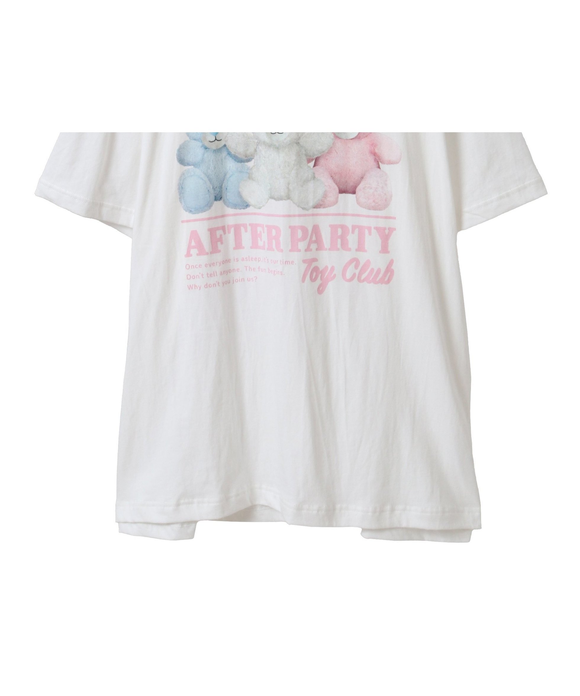 【キャンディストリッパー/Candy Stripper】のAFTER PARTY BIG TEE インテリア・キッズ・メンズ・レディースファッション・服の通販 founy(ファニー) 　ファッション　Fashion　レディースファッション　Fashion for Women　グラフィック　Graphic, Graphic Design　ビッグ　Big, Oversized　OFFWHITE|ID: prp329100004784349 ipo3291000000035186408