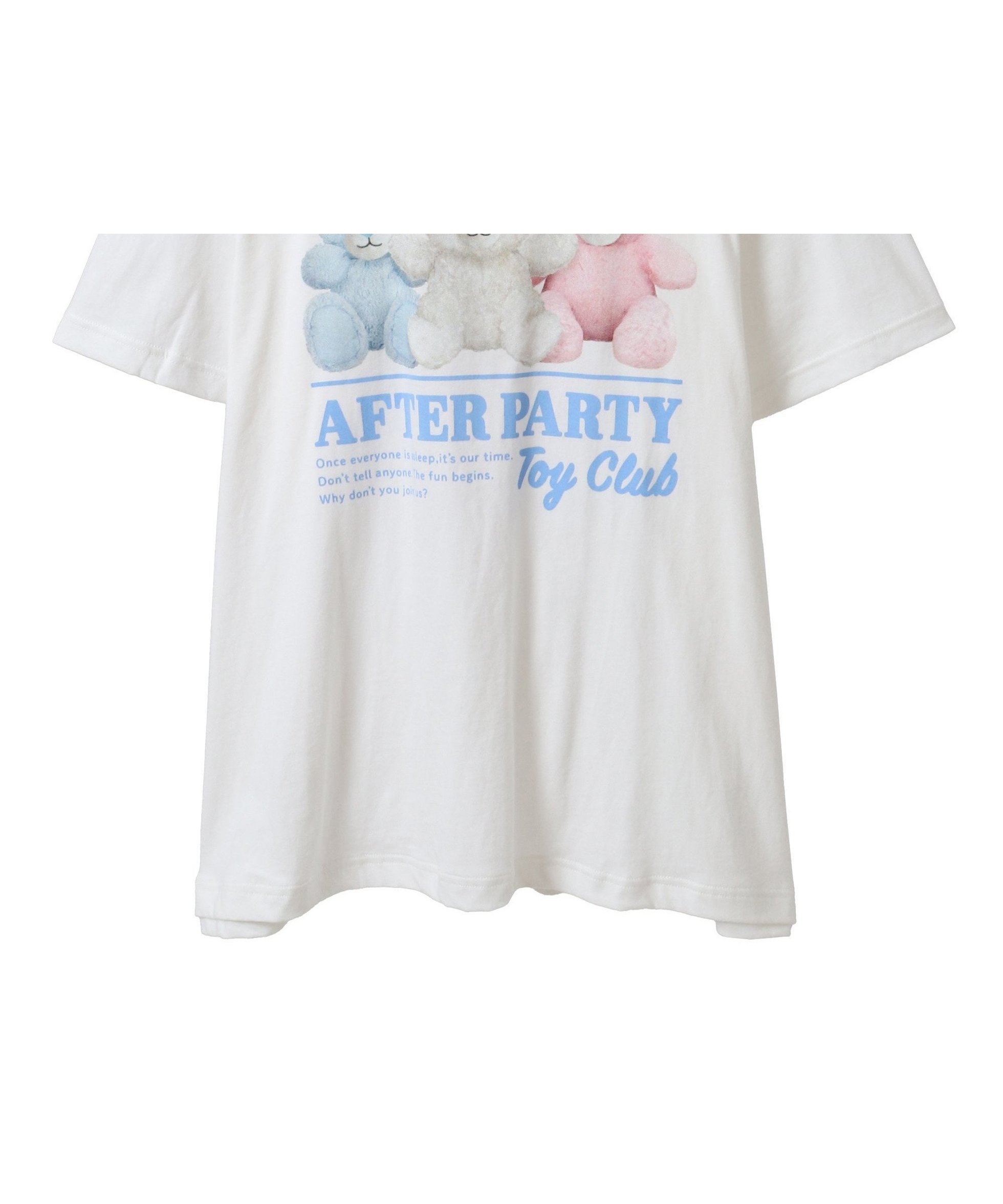 【キャンディストリッパー/Candy Stripper】のAFTER PARTY BIG TEE インテリア・キッズ・メンズ・レディースファッション・服の通販 founy(ファニー) 　ファッション　Fashion　レディースファッション　Fashion for Women　グラフィック　Graphic, Graphic Design　ビッグ　Big, Oversized　WHITE/OTHER|ID: prp329100004784349 ipo3291000000035186411