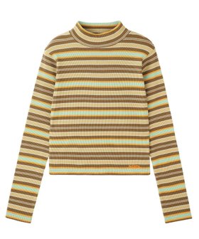 【エックスガール/X-girl】のSTRIPED HIGH NECK TOP 人気、トレンドファッション・服の通販 founy(ファニー) ファッション Fashion レディースファッション Fashion for Women ワンピース Dresses コンパクト Compact, Small Size ショート Short, Short Length テレコ Ribbed, Rib Stitch 長袖 Long Sleeve, Full Sleeve ハイネック High Neck, Mock Neck ボーダー Border, Stripe ミニスカート Mini Skirt, Short Skirt ロング Long, Long-Length ワンポイント One Point, Statement Accent おすすめ Recommended / Our Picks |ID:prp329100004784361