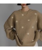 【ローリーズファーム/LOWRYS FARM】のドットJQニットプルオーバーLS 人気、トレンドファッション・服の通販 founy(ファニー) ファッション Fashion レディースファッション Fashion for Women トップス・カットソー Cut & Sew Tops ニット Knit Tops & Sweaters カジュアルプルオーバー・ニットトップス Pullovers & Knit Tops / Casual Pullovers おすすめ Recommended / Our Picks シンプル Simple, Minimal トレンド Trend, Trending Now ドット Polka Dot, Dot Pattern ループ Loop, Loop Knit thumbnail ベージュ52|ID: prp329100004784388 ipo3291000000034937385