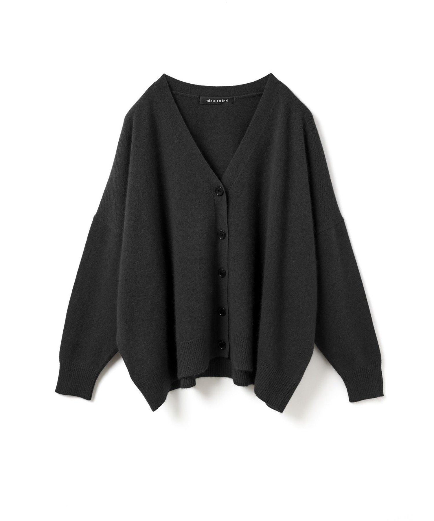 【マーコート/MARcourt】のmizuiro ind Vネックカーディガン インテリア・キッズ・メンズ・レディースファッション・服の通販 founy(ファニー) 　ファッション　Fashion　レディースファッション　Fashion for Women　トップス・カットソー　Cut & Sew Tops　カーディガン・羽織り　Layered Style Cardigans　Vネックトップス　V-Neck Tops / V-Cut Neckline Shirts　カーディガン　Cardigan, Knitwear　シンプル　Simple, Minimal　フィット　Fit, Slim Fit　ベーシック　Basic, Essential　ポケット　Pocket, Pocket Detail　無地　Plain, Solid Color　長袖　Long Sleeve, Full Sleeve　ブラック|ID: prp329100004784399 ipo3291000000035090362