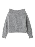 【フレイ アイディー/FRAY I.D】のアルパカシャギーケーブルオフショルニット 人気、トレンドファッション・服の通販 founy(ファニー) ファッション Fashion レディースファッション Fashion for Women トップス・カットソー Cut & Sew Tops ニット Knit Tops & Sweaters コレクション Collection, Seasonal Line スマート Smart, Elegant セットアップ Set-Up, Coordinated Outfit なめらか Smooth, Silky Texture バランス Balance, Style Balance ブラウジング Blouson Silhouette, Cinched Waist マフラー Scarf, Muffler thumbnail GRY[006]|ID: prp329100004784402 ipo3291000000034730356