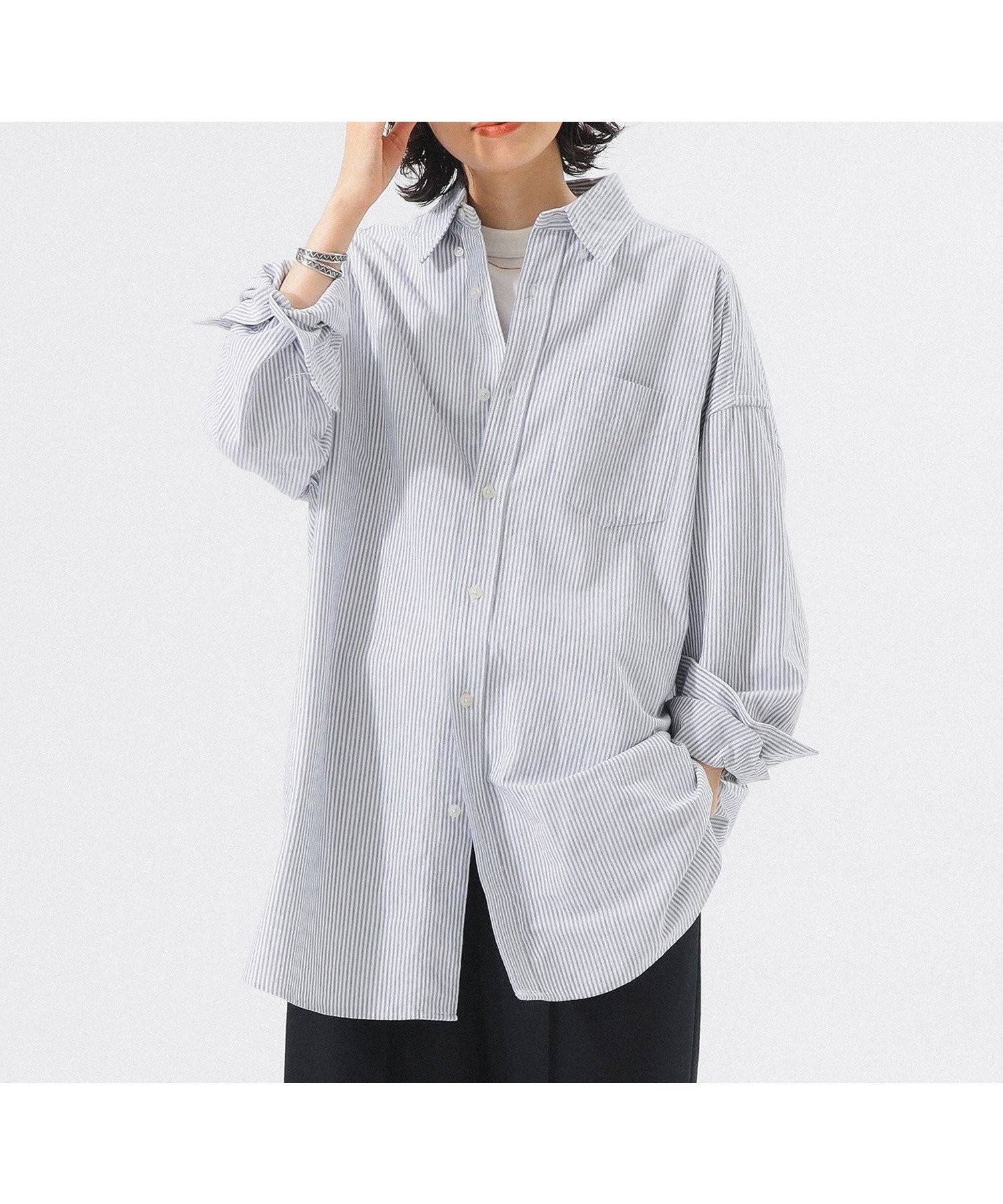 【ビームス ウイメン/BEAMS】の【1/15新規値下げ】ビッグ ボタンダウン シャツ 人気、トレンドファッション・服の通販 founy(ファニー) 　ファッション　Fashion　レディースファッション　Fashion for Women　トップス・カットソー　Cut & Sew Tops　シャツ・ブラウス・オフィスカジュアル　Elegant Blouses & Button-Ups　ウェーブ　Wavy Pattern　スウェット / スエット　Sweatshirt, Sweatwear　スラックス　Slacks, Dress Pants　ダウン　Down, Puffer　バランス　Balance, Style Balance　ビッグ　Big, Oversized　ベスト　Vest, Waistcoat　ベーシック　Basic, Essential　ルーズ　Loose, Oversized　A/W・秋冬　Autumn/Winter　おすすめ　Recommended / Our Picks　 other-1|ID: prp329100004784434 ipo3291000000035209565