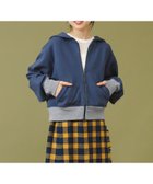 【ビームス ウイメン/BEAMS】のセーラー スウェット フルジップ BLUE|ID: prp329100004784435 ipo3291000000034803780