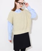 【スローブ イエナ/SLOBE IENA】の畦編みコクーンニットベスト 人気、トレンドファッション・服の通販 founy(ファニー) ファッション Fashion レディースファッション Fashion for Women アウター Coat / Outerwear Collection トップス・カットソー Cut & Sew Tops ニット Knit Tops & Sweaters ベスト&ジレ / 重ね着スタイル Vests & Gilets 畦編みニット・テクスチャードトップス Ribbed Knit Sweaters / Textured Knit Tops 2025年 2025 2025-2026秋冬・A/W Autumn/Winter 2025–26 AW25–26 カットソー Cut and Sewn Top シンプル Simple, Minimal バランス Balance, Style Balance ベスト Vest, Waistcoat ボトム Bottoms, Lower Wear 畦 Ribbed Knit thumbnail ナチュラル|ID: prp329100004784445 ipo3291000000034999719