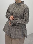 【サマンサモスモス/Samansa Mos2】の【Cross*Linen】ピンタックブラウス 人気、トレンドファッション・服の通販 founy(ファニー) ファッション Fashion レディースファッション Fashion for Women トップス・カットソー Cut & Sew Tops シャツ・ブラウス・オフィスカジュアル Elegant Blouses & Button-Ups ガーリー Girly, Feminine Style フリル Frill, Ruffle リネン Linen, Linen Fabric エレガント 上品 Elegant thumbnail ベージュ|ID: prp329100004784449 ipo3291000000034967894