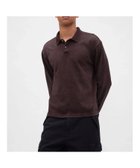 【ギャップ/GAP】のヘビーウェイト ジャージー ポロシャツ 人気、トレンドファッション・服の通販 founy(ファニー) ファッション Fashion レディースファッション Fashion for Women トップス・カットソー Cut & Sew Tops シャツ・ブラウス・オフィスカジュアル Elegant Blouses & Button-Ups ポロシャツ・きれいめカジュアル Smart-Casual Polo Tops チェック Check, Plaid, Tartan プリント Print, Printed Pattern ポロシャツ Polo Shirt, Collared Tee 定番 Standard, Basic Item A/W・秋冬 Autumn/Winter thumbnail DARK_BROWN_1|ID: prp329100004784450 ipo3291000000034803482