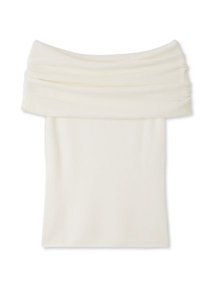 【フレイ アイディー/FRAY I.D】のオフショルドレープノースリニット 人気、トレンドファッション・服の通販 founy(ファニー) 　ファッション　Fashion　レディースファッション　Fashion for Women　トップス・カットソー　Cut & Sew Tops　ニット　Knit Tops & Sweaters　秋　Autumn　カーディガン　Cardigan, Knitwear　ジャケット　Jacket, Outerwear　スマート　Smart, Elegant　デニム　Denim, Jeans Material　ボトム　Bottoms, Lower Wear　ロング　Long, Long-Length　ワイド　Wide, Wide Fit　夏　Summer　エレガント 上品　Elegant　 other-1|ID: prp329100004784474 ipo3291000000034731744