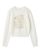 【フレイ アイディー/FRAY I.D】のエトワールエンブロイダリーニット 人気、トレンドファッション・服の通販 founy(ファニー) ファッション Fashion レディースファッション Fashion for Women トップス・カットソー Cut & Sew Tops ニット Knit Tops & Sweaters ギャザー Gathered, Ruffled コンパクト Compact, Small Size シルバー Silver, Metallic Silver シンプル Simple, Minimal スペシャル Special, Limited Edition スマート Smart, Elegant スリーブ Sleeve, Long Sleeve / Short Sleeve モチーフ Motif, Design Theme thumbnail OWHT[002]|ID: prp329100004784477 ipo3291000000034731810