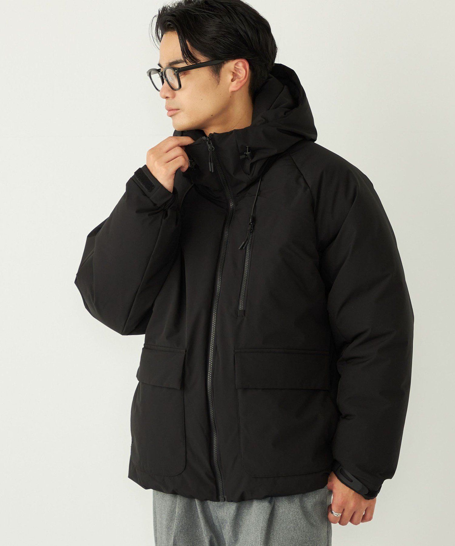 【シップス/SHIPS / MEN】のSHIPS Colors 撥水・防風・防花粉 All Weather Tex 中綿 ブルゾン インテリア・キッズ・メンズ・レディースファッション・服の通販 founy(ファニー) 　ファッション　Fashion　メンズファッション　Fashion for Men　パッチ　Patch, Appliqué　フラップ　Flap, Flap Pocket　ブルゾン　Blouson, Bomber Jacket　ポケット　Pocket, Pocket Detail　防寒　Cold Protection, Winter-Ready　メンズ　Men's, Menswear　冬　Winter / This Winter　アウトレット　Outlet / Clearance　おすすめ　Recommended / Our Picks　ビジネス 仕事 通勤　Business / Work / Commuting　2025年　2025　2025-2026秋冬・A/W　Autumn/Winter 2025–26 AW25–26　ブラック|ID: prp329100004784538 ipo3291000000035223906